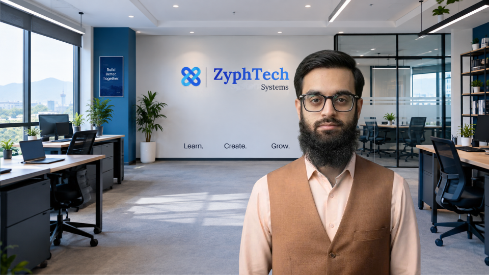 Noman Rafiq — Manager | CEO Specialist | Mobile App Developer, SEO & Senior Instructor at ZyphTech Systems